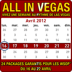 3 premiers packages Main Event pour les WSOP