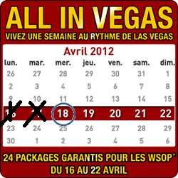 5 packages Event 46 pour les WSOP