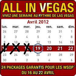 6 packages Event 56 pour les WSOP