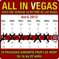 8 packages Event 59 pour les WSOP