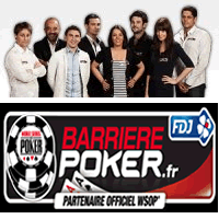 Team Pro Barrière Poker coaché par Jérôme & Fabrice Jeannet