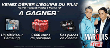 Freeroll Le Marquis sur BarrierePoker.fr