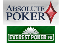 Everest Poker solution pour les joueurs d'Absolute Poker pour jouer en France