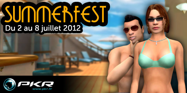 SummerFest de PKR.fr ... Gagnez des tickets en fonction de votre classement en fin de semaine