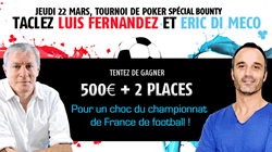 Freeroll poker Bounty Fernandez Di Meco - PMU Poker