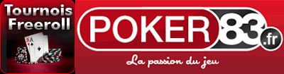 Freerolls sur Poker83.fr quotidiens