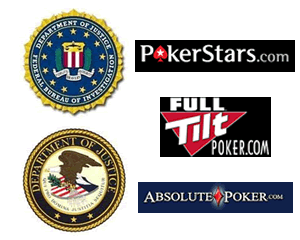 Le FBI et le DoJ ferment les sites de poker PokerStars.com, FullTiltPoker.com et AbsolutePoker.com