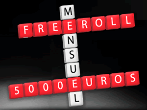 5000 euros pour les freerolls de TurboPoker par mois