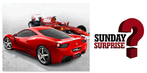 Week End Ferrari offert par Winamax pour lors du Sunday Surprise