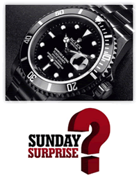 Rolex Submariner Sunday Surprise Winamax