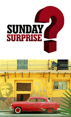 Voyages  Cuba pour 2 personnes  gagner en gagnant le Sunday Surprise de cette semaine