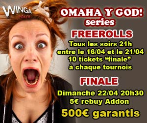 Tournoi Omaha Y God sur Winga.fr