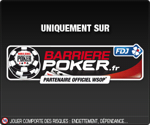 Nouveaux tournois sur BarrierePoker.fr