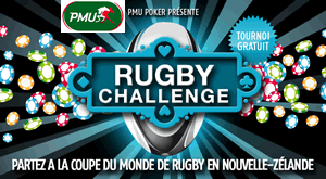 Rugby Challenge du PMU - Coupe du Monde de Rugby 2011 en Nouvelle Zélande