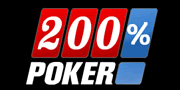 200 % Poker - Logo