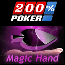 Magic Hand : Faites confiance au hasard pour gagner plus sur 200%Poker
