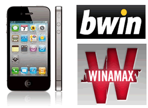 Appli poker sur iPhone avec Winamax et bWin