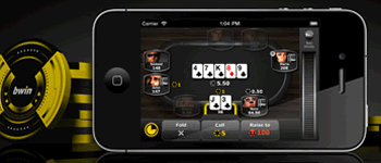 bWin - Salle de poker sur iPhone Apple