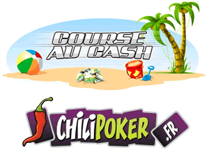 Course au cash en juillet sur ChiliPoker.fr