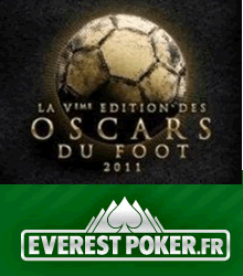 4 invitations VIP pour les oscars du foot offert par Everest Poker
