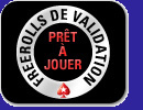 Freerolls de validation pokerStars