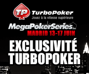 MegaPokerSeries à Nottingham du 7 au 11 mars 2012 - Satellites sur Turbo Poker