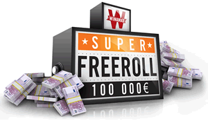 Super Freeroll 100.000 euros Winamax.fr