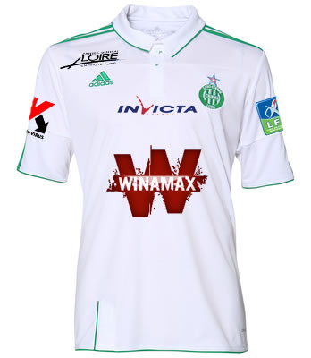 Maillot blanc ASSE Winamax