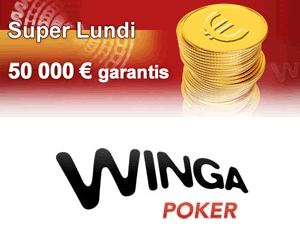 Tournoi Super Lundi sur Winga Poker